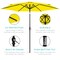 Best Choice Products 10ft Outdoor Steel Market Patio Umbrella w/ Crank, Tilt Push Button, 6 Ribs
